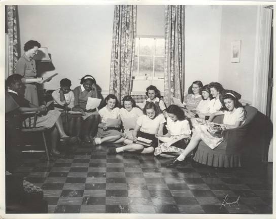 C.J. Hooker's history told through 75 years of artifacts Pictured is C.J. Hooker’s 1940s home economics classroom, where girls learned to “keep house.” (Photo provided by Chrissy Pahucki from C.J. Hooker’s archives)