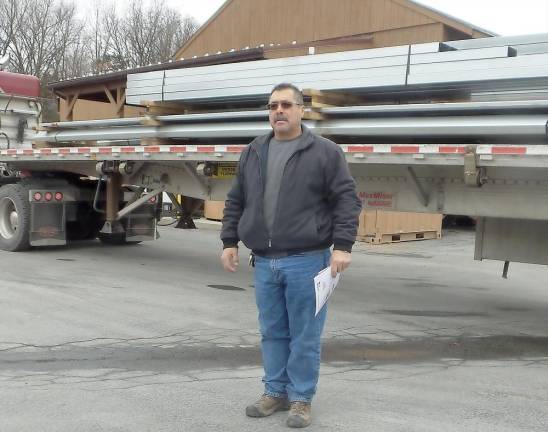 Highway Department Supervisor Anthony LaSpina (pictured) said he looks forward to the completion of the project this spring.