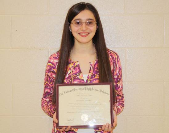 Irina Negru joins National Society of High School Scholars Irina Negru