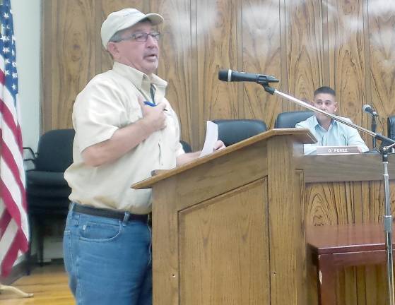 Town of Chester building inspector Jim Far told the town board on Sept. 25 that the state requires a new water application.