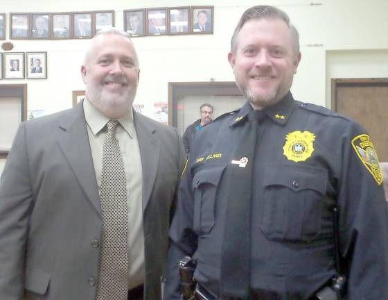 Norm Vitale is promoted to administrative sergeant Norm Vitale is promoted to administrative sergeant