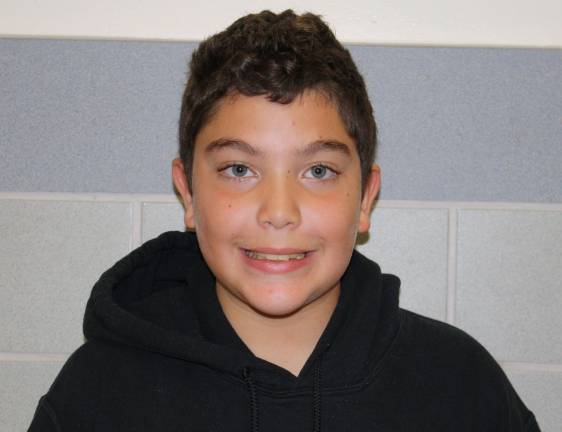 C.J. Hooker names Students of the Month for November Connor Lampon (Photo provided)