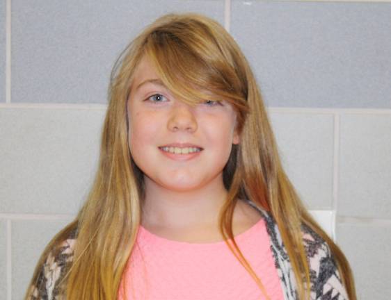 C.J. Hooker names Students of the Month for November Allison Tegnander (Photo provided)