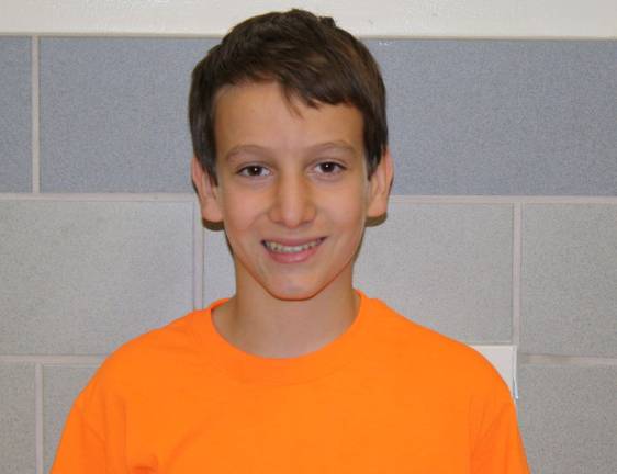 C.J. Hooker names Students of the Month for November Daniel Horrego (Photo provided)