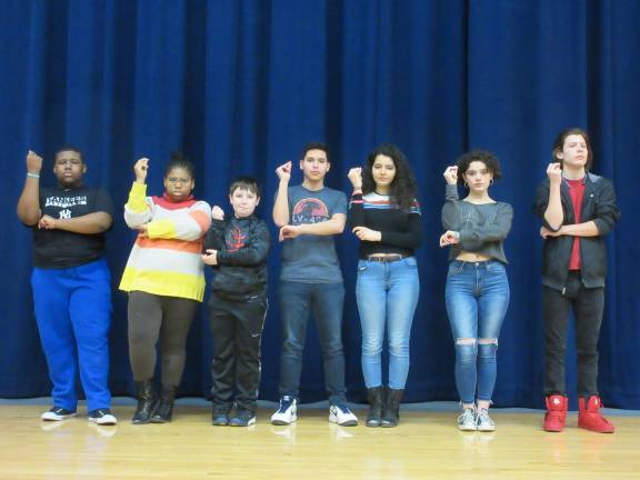 Chester channels the Addams family for spirited spring musical The main cast in rehearsal, from left: Jonathan Walters-Suber (Fester); Kania Walker (Grandma); Michael Miller (Pugsley); Robert Rodriguez (Gomez); Nora El Gheur (Morticia); Anya Star-Quinn (Wednesday) and Reynaldo Martinez (Lurch) (Photo by Ginny Privitar)