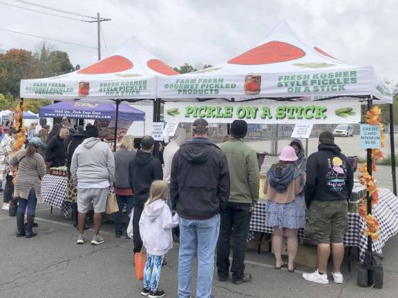 Pickle on a Stick was popular.