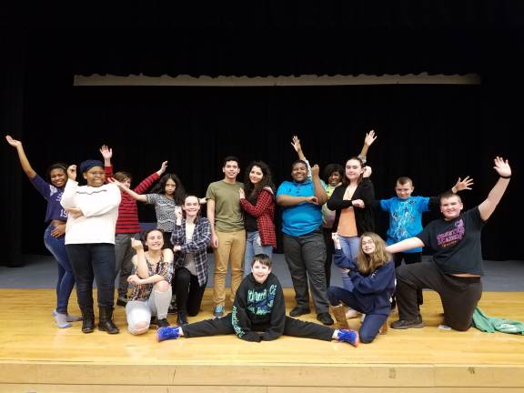 Chester channels the Addams family for spirited spring musical The Addams Family cast (Photo provided)