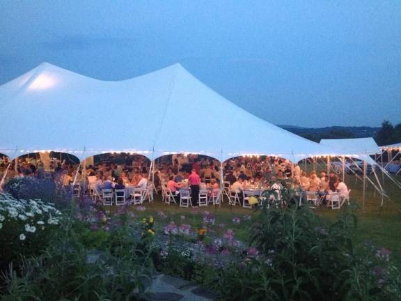'Eva-ning of Hope' raises $170,000 for research A sumptuous affair under the tent