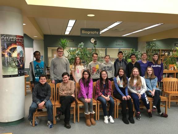 Rachel Seo, Kristin Seperac win school-level spelling bee The participants of the school-level spelling bee (Photo provided)