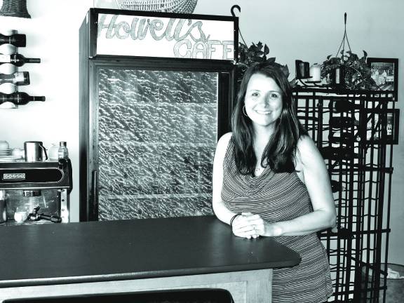 Merchants: Goshen is on the rebound Sarah Harrington, owner of Howell’s Deli Cafe on Main Street in Goshen, is soon to open a second eatery, Sweet Fillings, a bakery and juice bar. (Photo by Geri Corey)