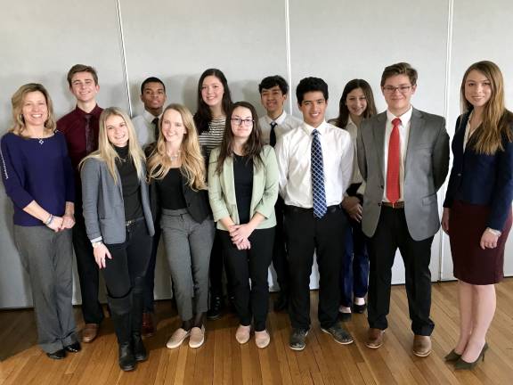 Burke Catholic students compete in Regional Ethics Bowl Photo provided