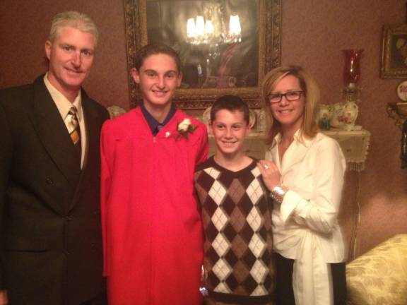 Kelly Chiropractic Wellness Center opens at 45 Brookside Ave. in Chester The Kelly family, from left: Patrick, Liam, Aidan and Melissa