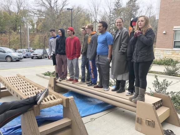 Students develop pedestrian bridge designs for class project Students develop pedestrian bridge designs for class project