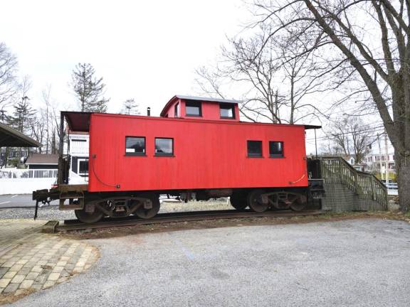 The caboose after the renovations.