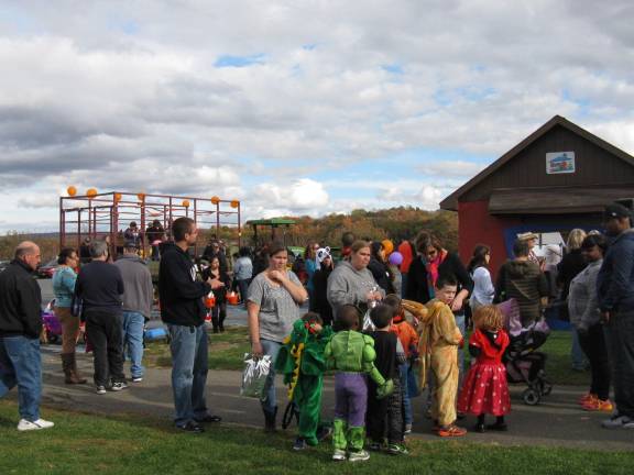 Chester celebrates the haunting season (Photo by Ginny Privitar)