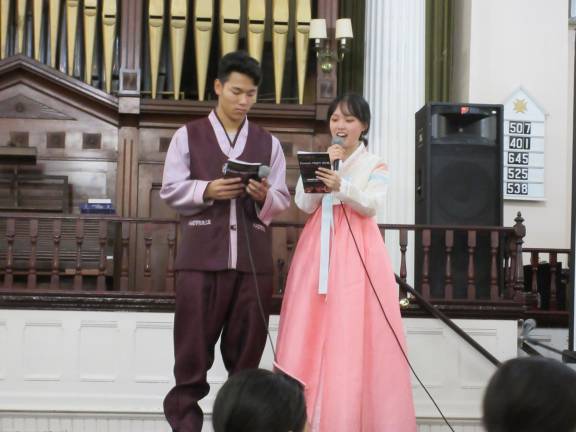 Korean Cultural Night dazzles the community (Photo by Ginny Privitar)