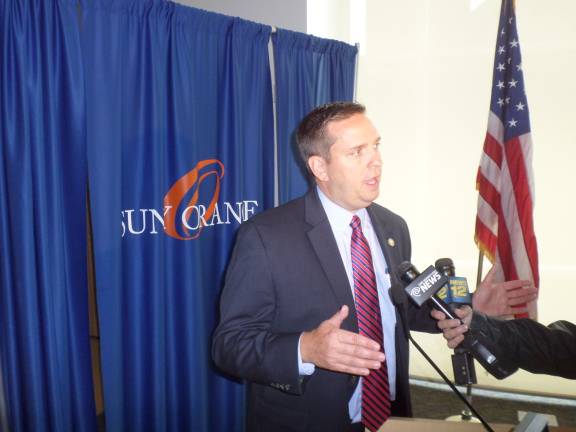 Campaign contributor awarded no-review contracts Orange County Executive Steve Neuhaus. Photo by Nathan Mayberg.