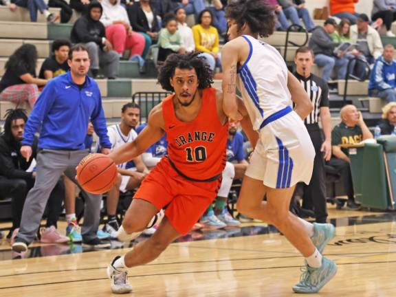 SUNY Orange’s Romero Aquino was named NJCAA Men’s Basketball Player of the Year.