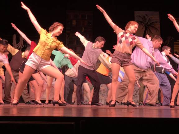'42 Street' wows at Goshen High School The dancers trying out for the chorus of “Pretty Lady," the show-within-the-show of “42nd Street."