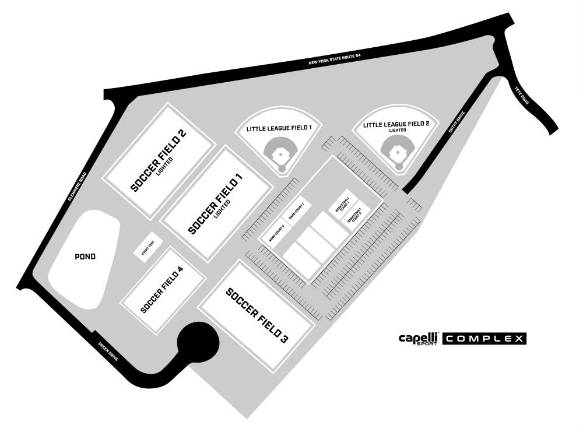 Plans for the Capelli Sports Complex.