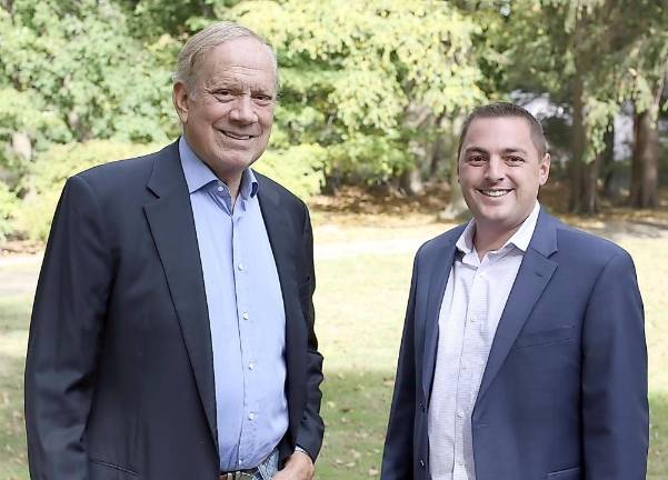 Former Gov. George E. Pataki has endorsed Mike Martucci, the Republican candidate for the 42nd State Senate District seat. Photo provided by Michael Bucci.