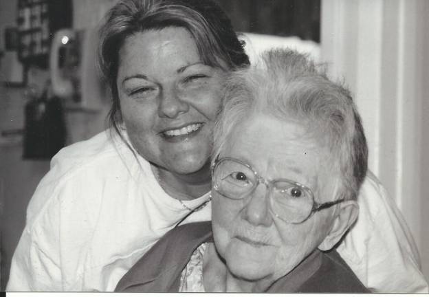 Mommy & Me Contest Elizabeth Mango and her mom Anastasia Mullin of Newton "This picture was taken shortly before my Mom, Anastasia Mullin, passed away in 2004. My sister decided to do a photo shoot but Mom was a little reluctant to cooperate and smile, which made the photo shoot even more funnier. She managed to come up with a little grin. We miss her every day."