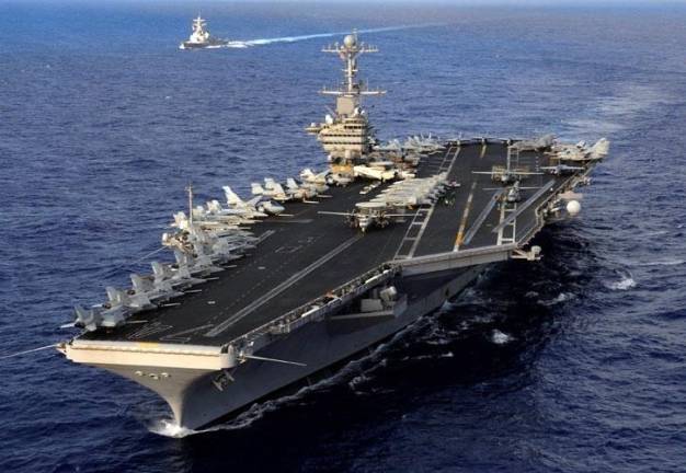Navy Lt. Laurence Clemente receives the Surface Navy Association’s leadership award The USS John C. Stennis is a Nimitz-class nuclear-powered supercarrier in the United States Navy, named for Democratic Senator John C. Stennis of Mississippi.