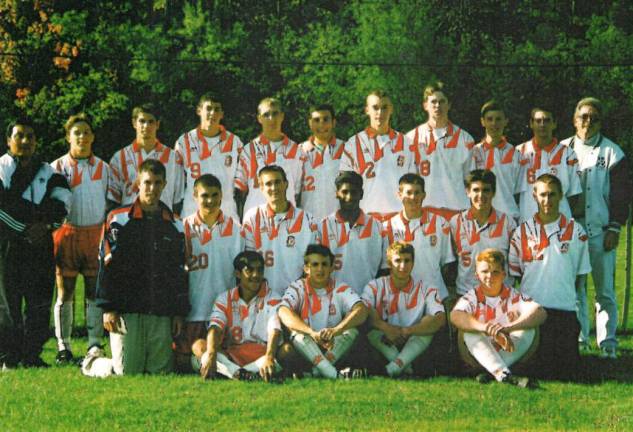 Four Goshen alumni and 1997 soccer team to join hall of fame The 1997 Boys Varsity Soccer Team (Photo provided)