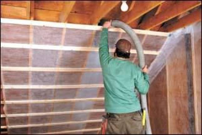 Blown-in cellulose insulation now offered by Northern Windows Blown-in cellulose insulation now offered by Northern Windows