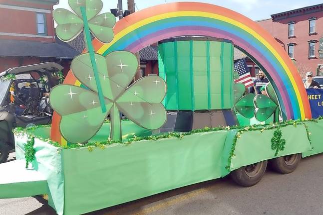 Port Jervis. The Irish are coming March 5 Trophies will be awarded following the parade in five categories, including Best St. Patrick’s Day Float.