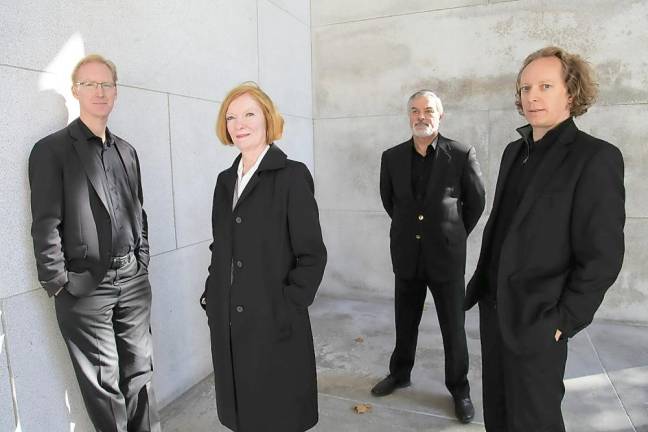 Zoom. Virtual concert by American String Quartet on tap at SUNY Orange The American String Quarter are, from left to right: Peter Winograd (violin), Laurie Carney (violin), Daniel Avshalomov (viola) and Wolfram Koessel (cello). Photo by J. Mae Barizo.