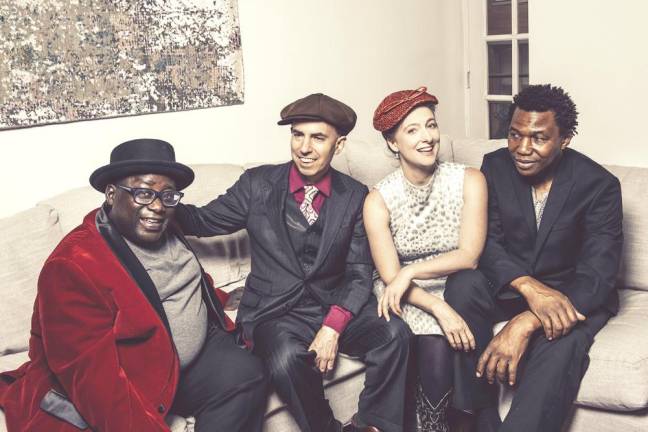 ‘The Scooches’ to play Meadow Blue Cafe The Scooches: Miles Griffth, Nick Russo, Betina Hershey, and Warvey Witht.