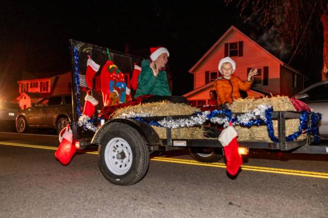 Holiday Light Parade in Chester, NY. Photos by Sammie Finch