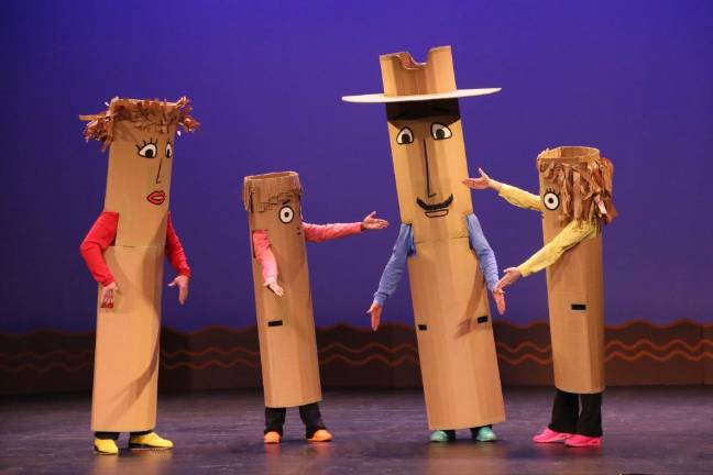 Children’s shows coming to SUNY Orange Jan. 28 “Lost in the Mall,” by The Paper Bag Players