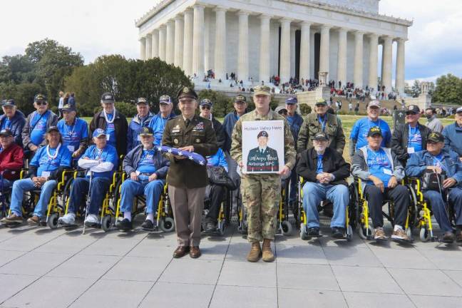 An Honor Flight crew from 2022.