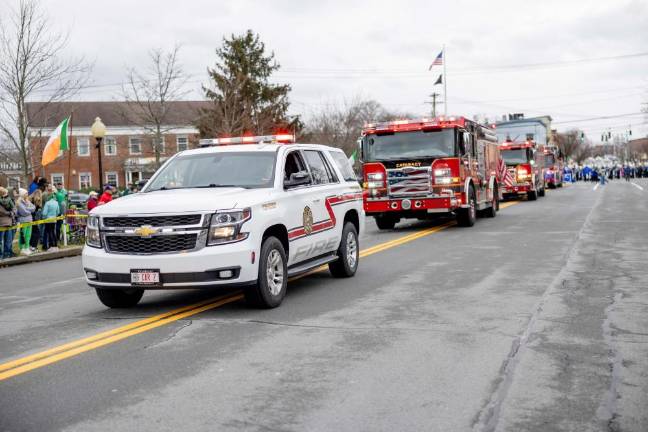 The Mid Hudson St. Patrick’s Day Parade in Goshen on March 10, 2024. Photo by Sammie Finch