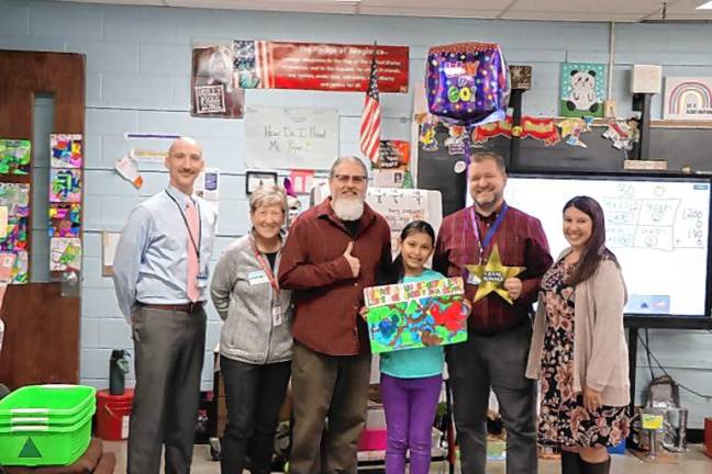 GIS fourth grader Kaia Oum won the Spanish grand prize for the 37th Annual ADAC Substance Abuse Prevention Poster Contest.
