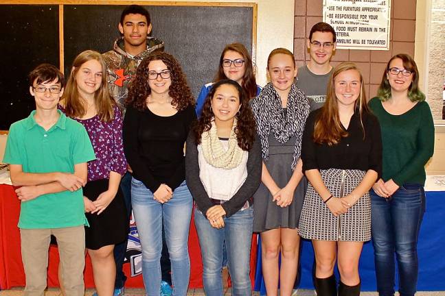 High school students honored as 'Goshen Greats' The Goshen Greats (from left): Thomas Lewis, Lydia DeFusto, Ryan Ellefsen, Hannah Ritz, Noemi Burgos, Katrina Imperio, Olivia Klugman, Ethan Tew, Kelly Fellenzer and Lilly Weilacher