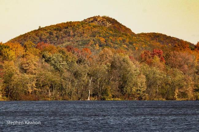 The Mountain from Wickham Lake shoreline. Photo: Stephen Keahon