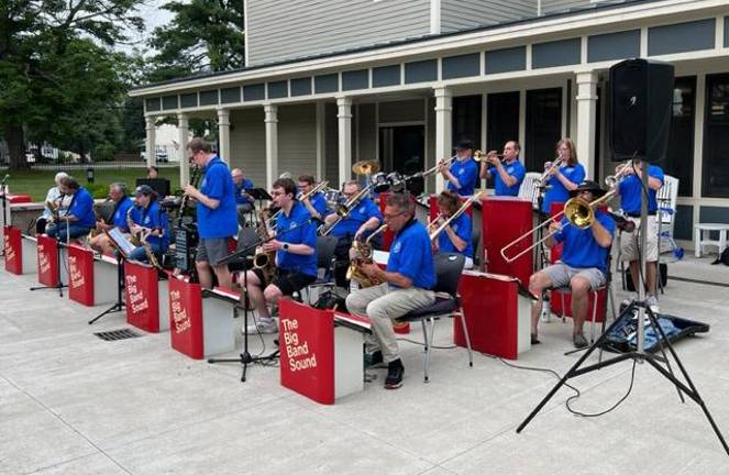 The Big Band Sound led by Dave Cole.