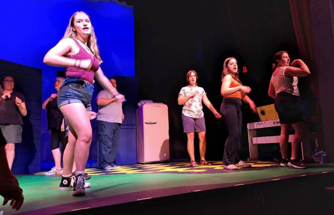 Sandy Stalter, the musical director of the Presby Players, said a cast of 19 performers are ready to wow the audience with show tunes from across the decades. “They’ll hear songs from <i>The Fantasticks</i> to <i>Hamilton</i> and more,” she said. Provided photo.