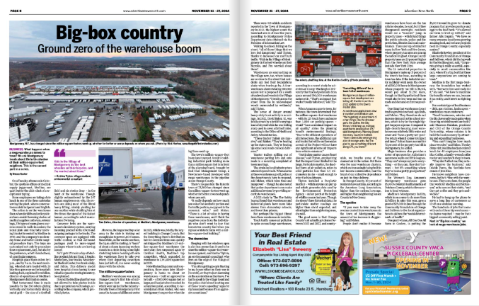 Straus News wins 15 awards from National Newspaper Association Becca Tucker’s series on mega-warehouses took multiple top awards from the National Newspaper Association.