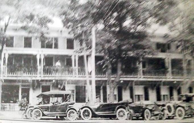 The Orange Inn, one of the oldest buildings in Goshen, was built in 1790. Located on Main Street, it is now home to Limoncello’s Restaurant. Photos courtesy of the Village of Goshen Historian Edward P. Connor.