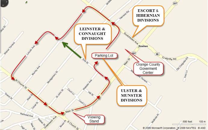 St. Patrick's Parade this Sunday The parade route