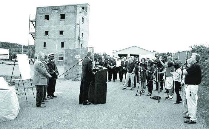 County breaks ground on new fire training building O.C. Emergency Services Commissioner Walter Koury discusses the county's plans for a new burn building at the county's Fire Training Center in New Hampton.