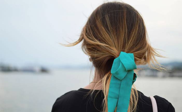 Wear a teal ribbon to raise awareness about cervical cancer