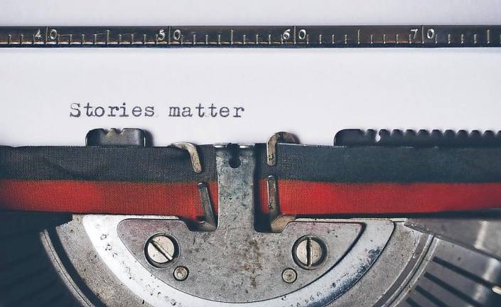 This photo illustration by Suzy Hazelwood shows a manual typewriter, a tool used by writers years and years ago. But whether they are done on a typewriter, a computer keyboard or simply with pen and paper, stories do matter. Keep writing.