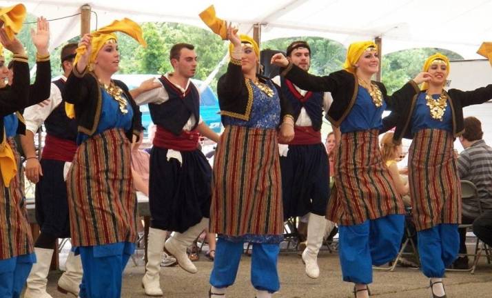 Greek festival this weekend Traditional dancing at "The Greek Experience" (Facebook photo)