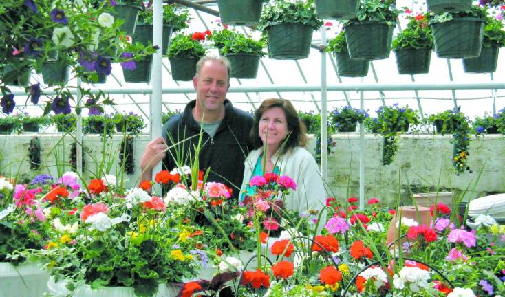 Tom’s Greenhouses celebrates 60 years Gary and Jane Esposito