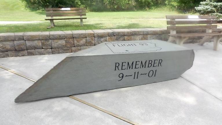 Chester's Kiwanis 911 Remembrance Memorial.